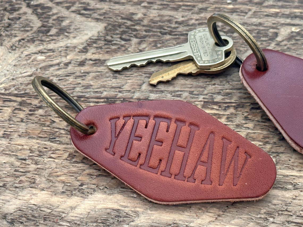 Tres Cuervos YeeHaw Motel Keychain | TYLER'S