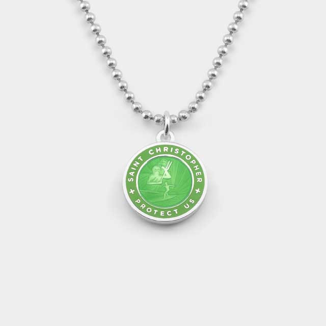 Get Back St. Christopher Medium Pendant Necklace | TYLER'S