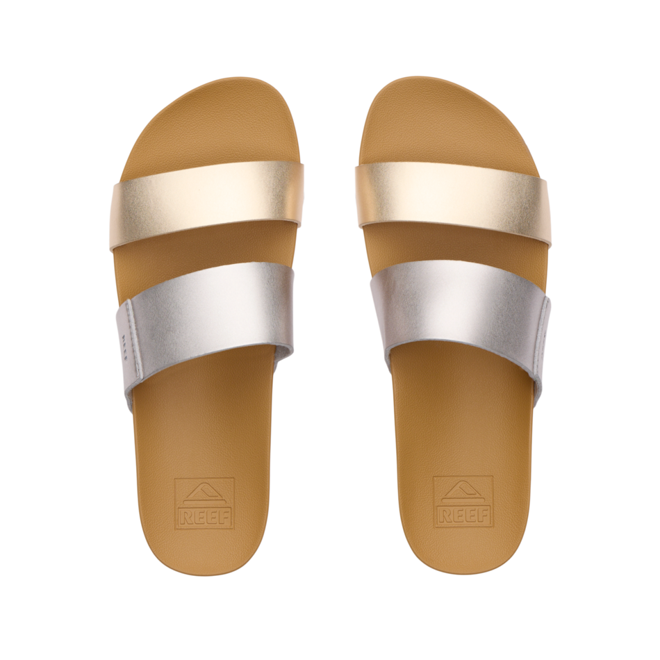 Reef Cushion Bounce Sol - Sandali a ciabatta Donna, NATURAL, 35 EU