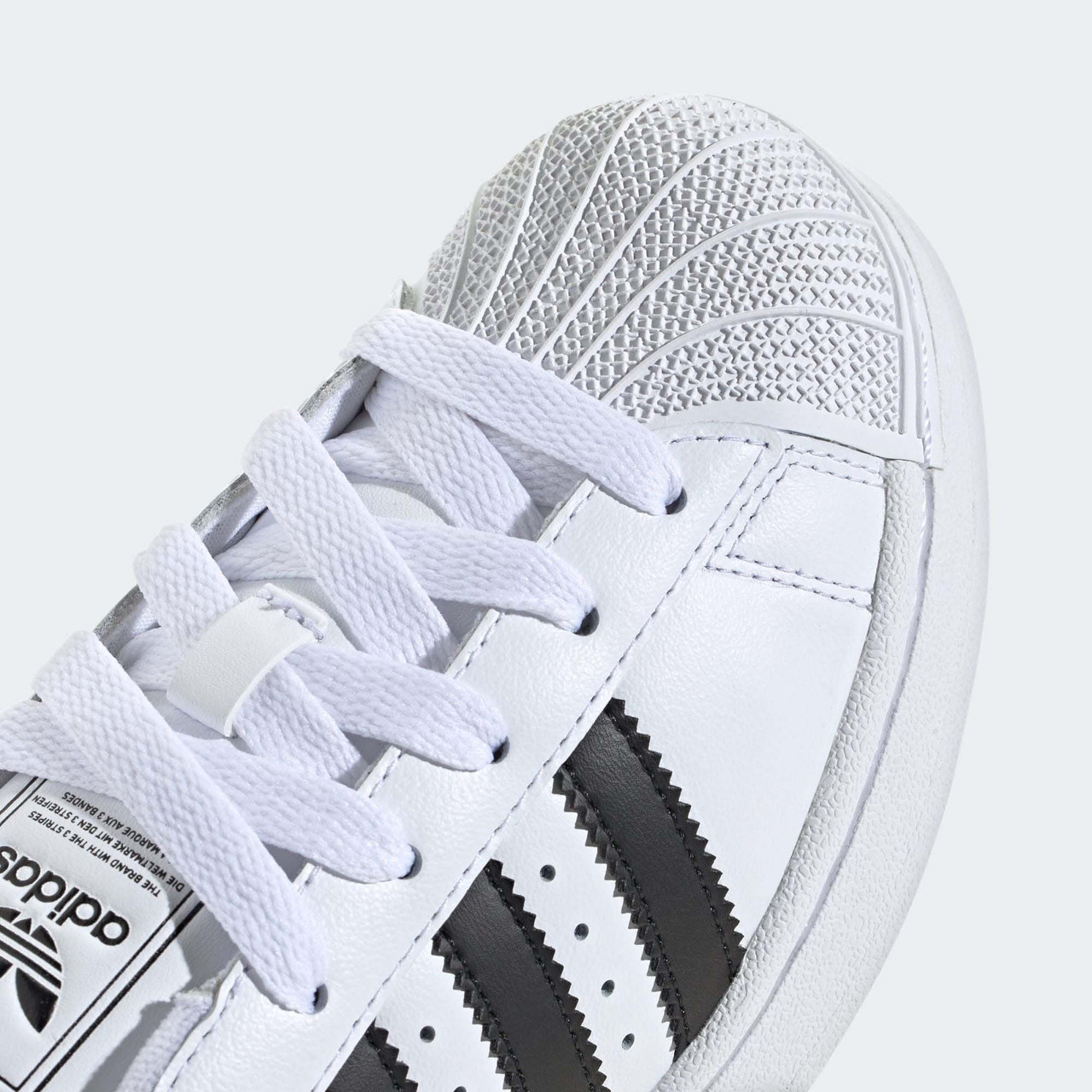 adidas SUPERSTAR II ホワイト/ブラック 26 Adidas Kids' Superstar II White (GS) – Puffer Reds