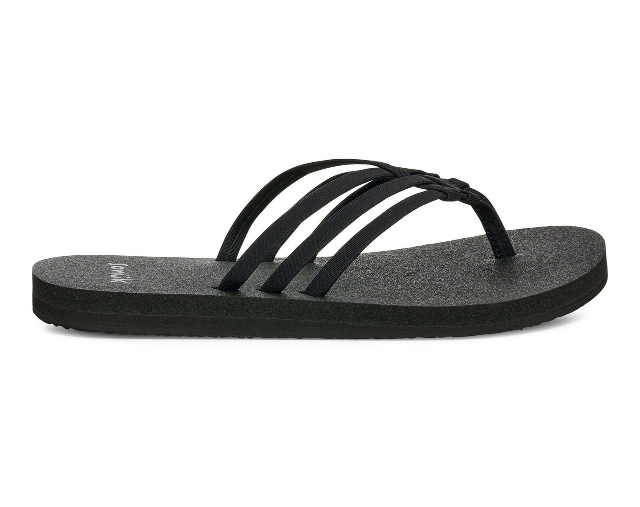 mya24  Sunny Black Block Heel Sandal | Arezzo