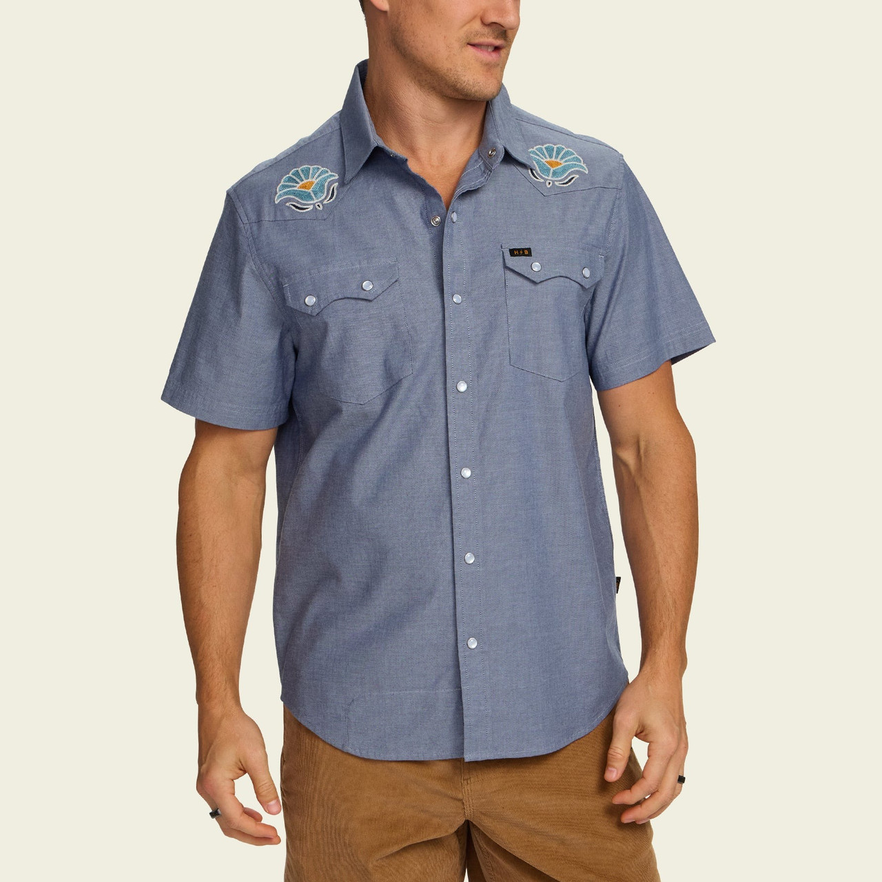 HOWLIN'｜SHORT-SLEEVED ROUND NECK T-SHIRTS (Fons Pacific Volcom Big Boys 8-20 Short Sleeve Graphic PNW T-Shirt