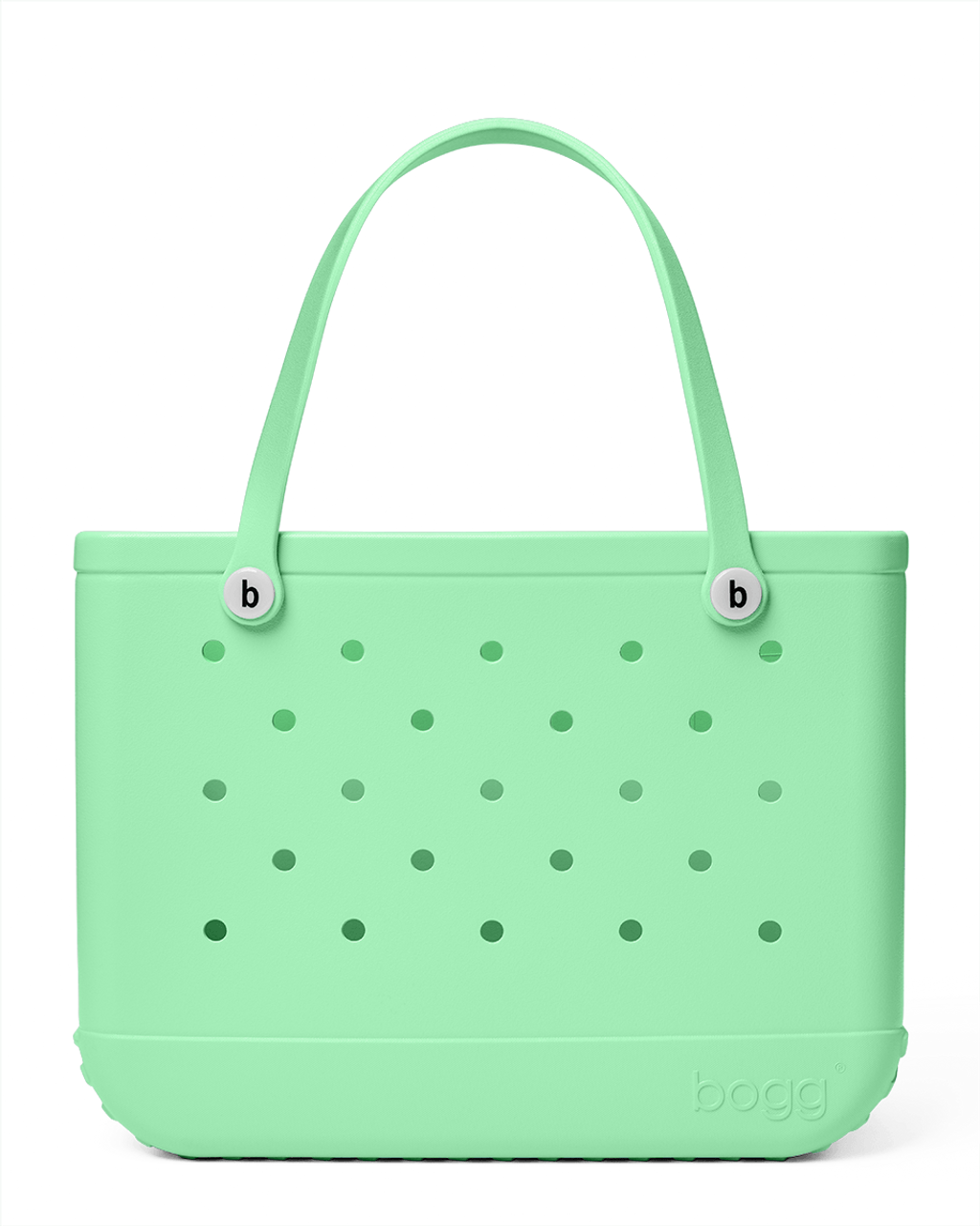 FUNNY ＊ ROUND TOTE MINT GREEN Bogg Bags Original Large Tote | TYLER'S
