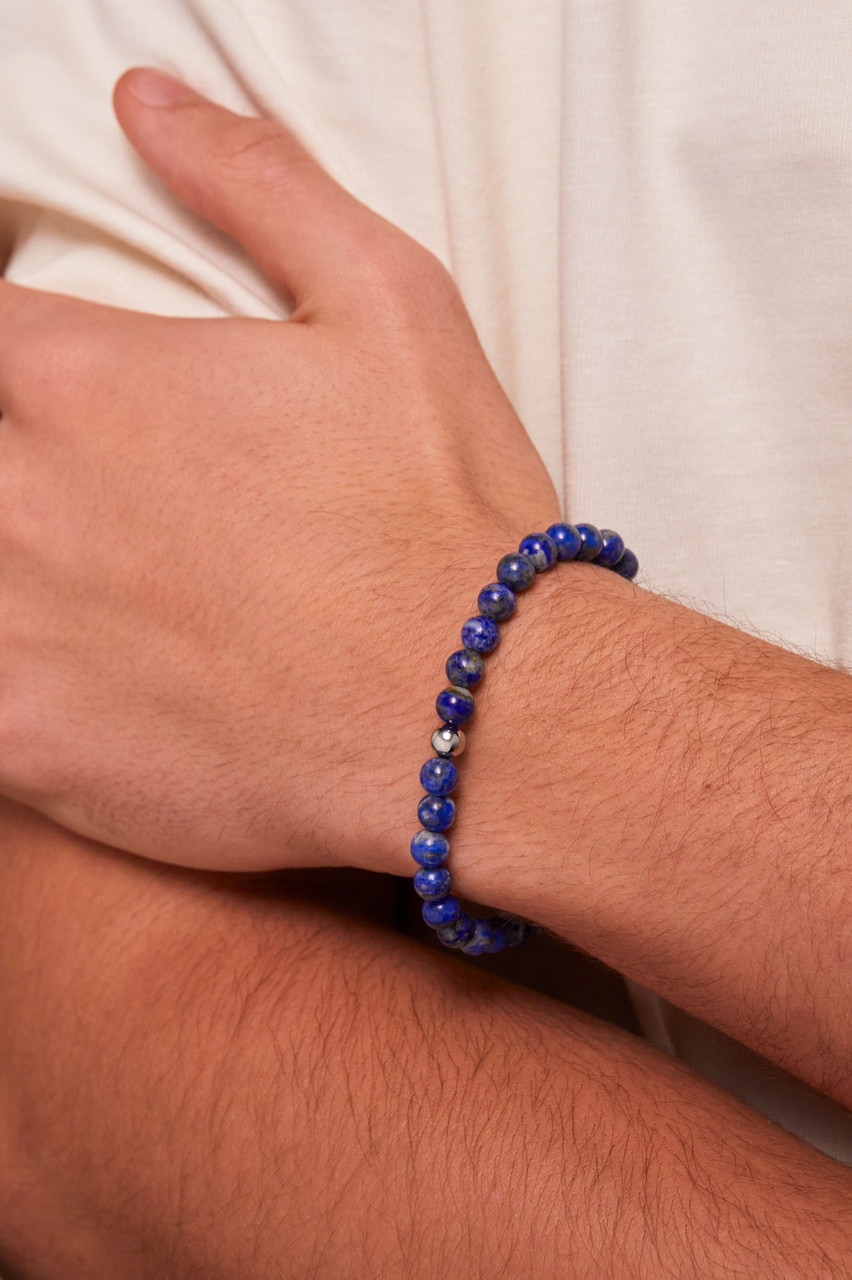 Bartlett London Men's Gemstone Beaded Bracelet | TYLER'S