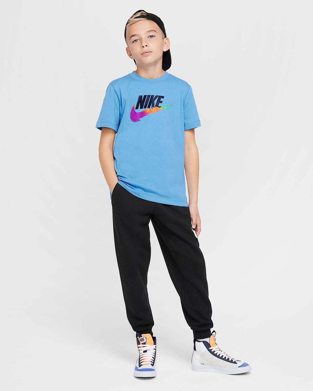 Nike Kids' Brandmark 3 Futura Tee | TYLER'S