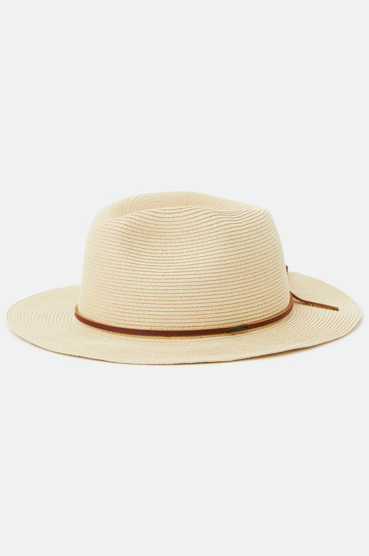Brixton Women's Wesley Straw Packable Wide Brim Hat