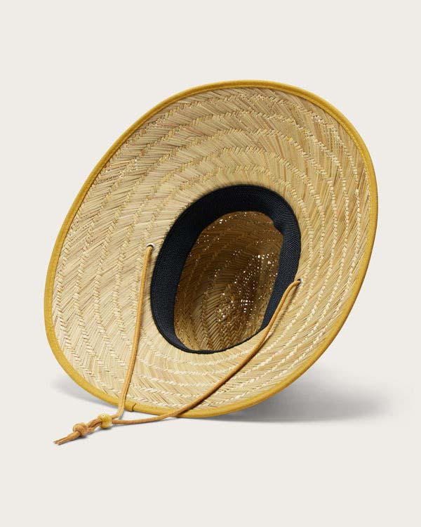 Hemlock Bare Bottom Straw Lifeguard Hat TYLER'S