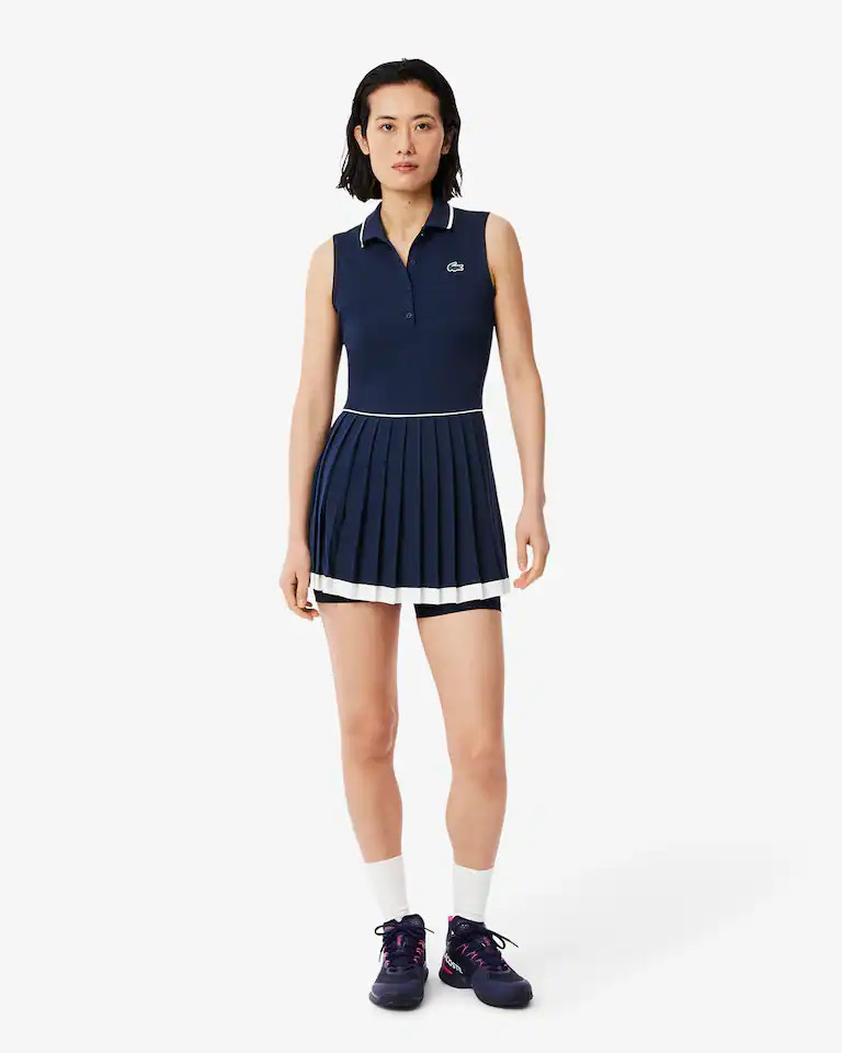 Lacoste Women's Ultra Dry Tennis Heritage Dress | TYLER'S