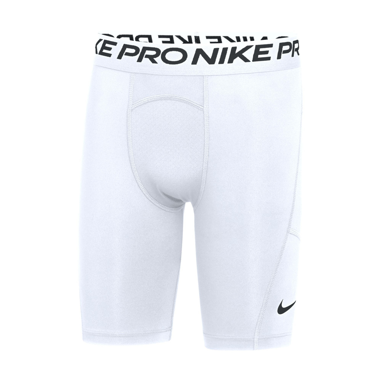 nike pros shorts white