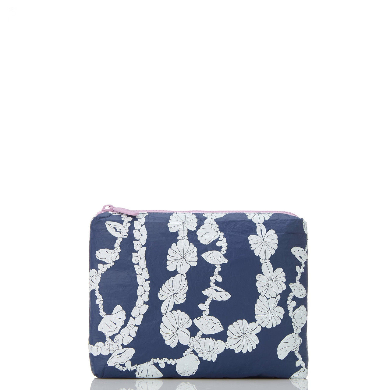 ALOHA collection★Small Pouch.スモールポーチ＜ Puakenikeni＞ Puakenikeni Small Pouch in Honey on Tide | ALOHA Collection