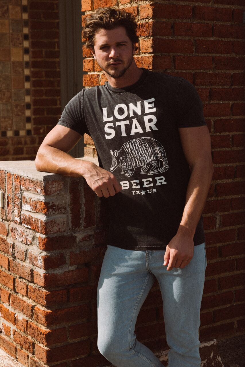American Needle Lone Star Red Label Pigment Tee | TYLER'S