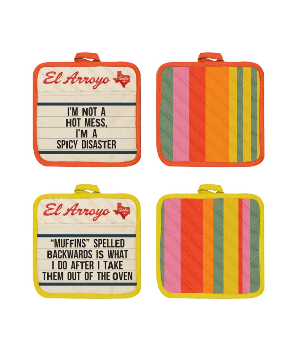 El Arroyo Marquee Pot Holders - Thumbnail 3