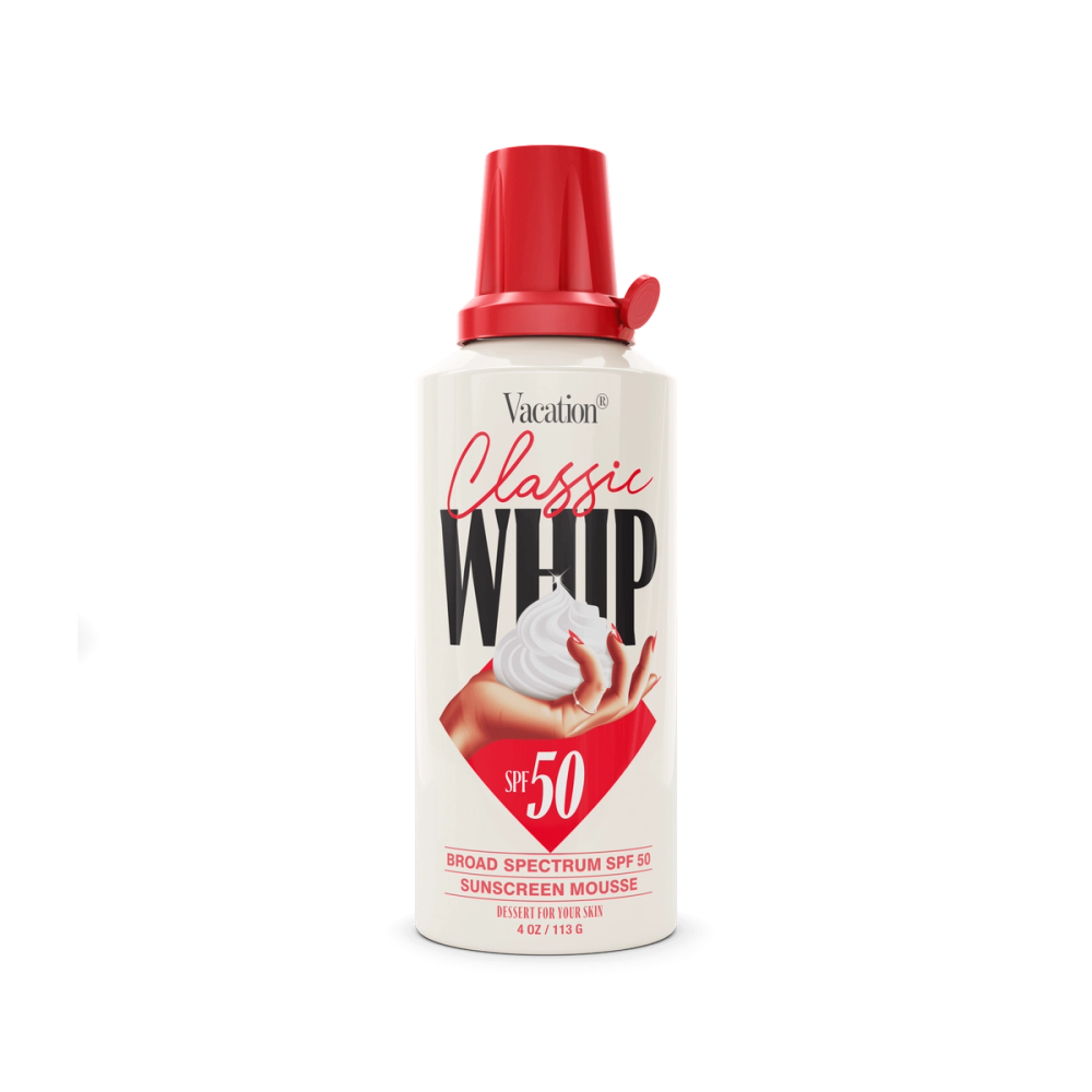 Vacation Classic Whip SPF 50 Sunscreen Mousse | TYLER'S