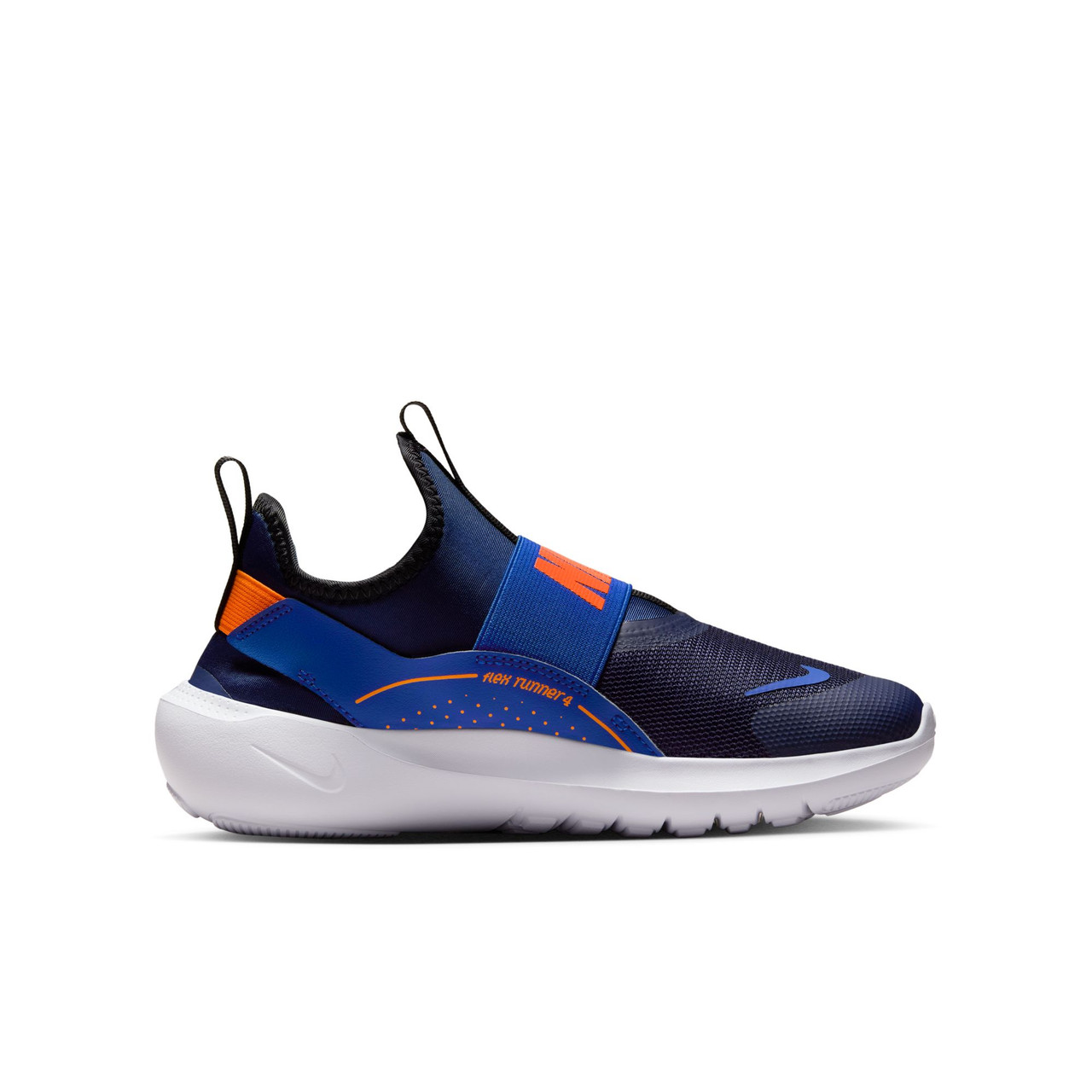 nike orange and blue running shoes