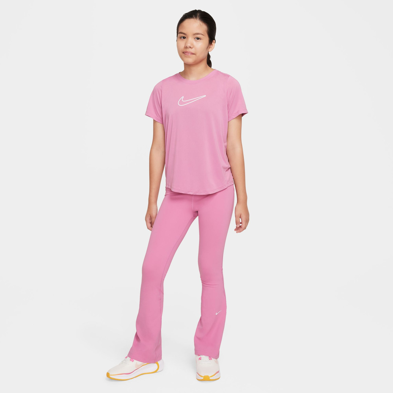 Nike Girls' One Fitted Short Sleeve Top | TYLER'S