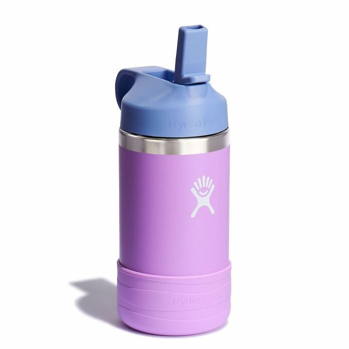 Hydro Flask Kids Wide Mouth Straw Cap Bottle - Thumbnail 4