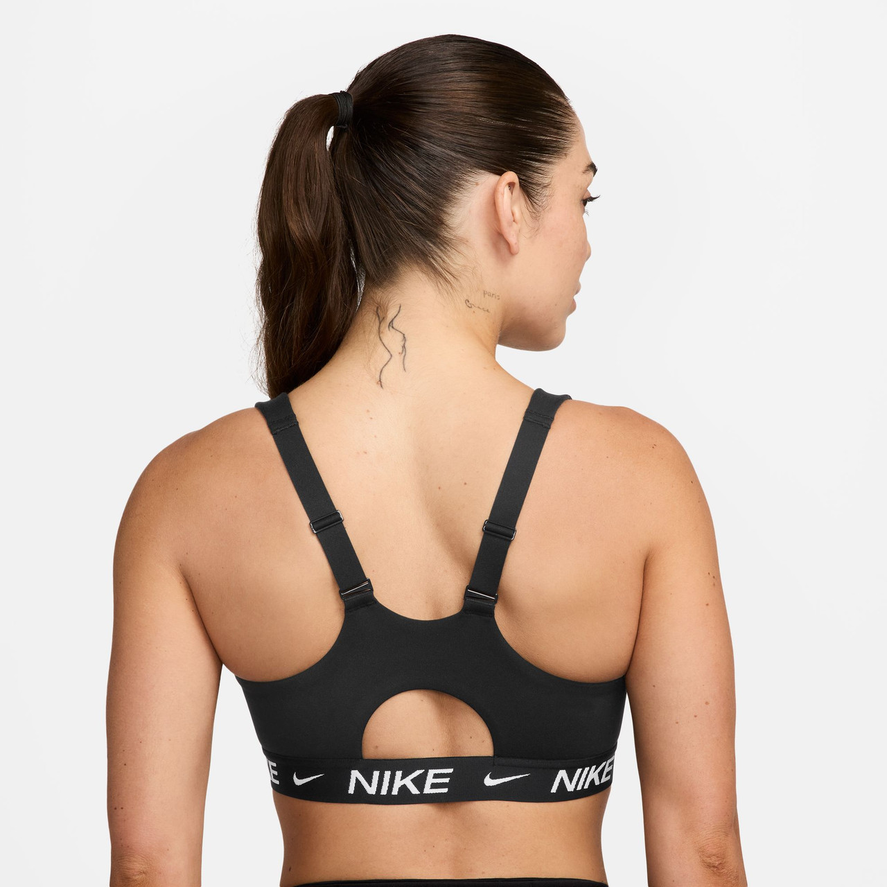 nike sports bra zip