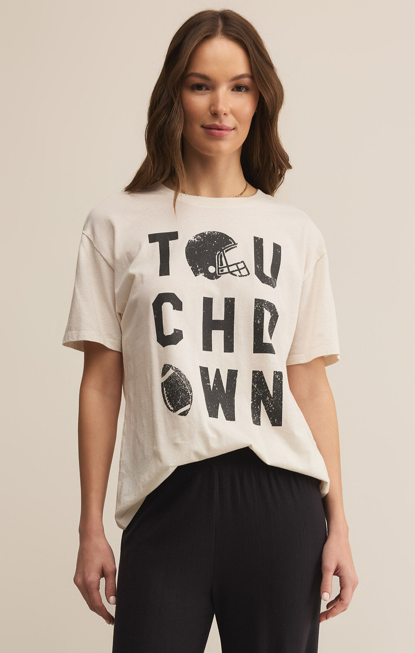 Z Supply Women's Boyfriend Touchdown Tee | TYLER'S