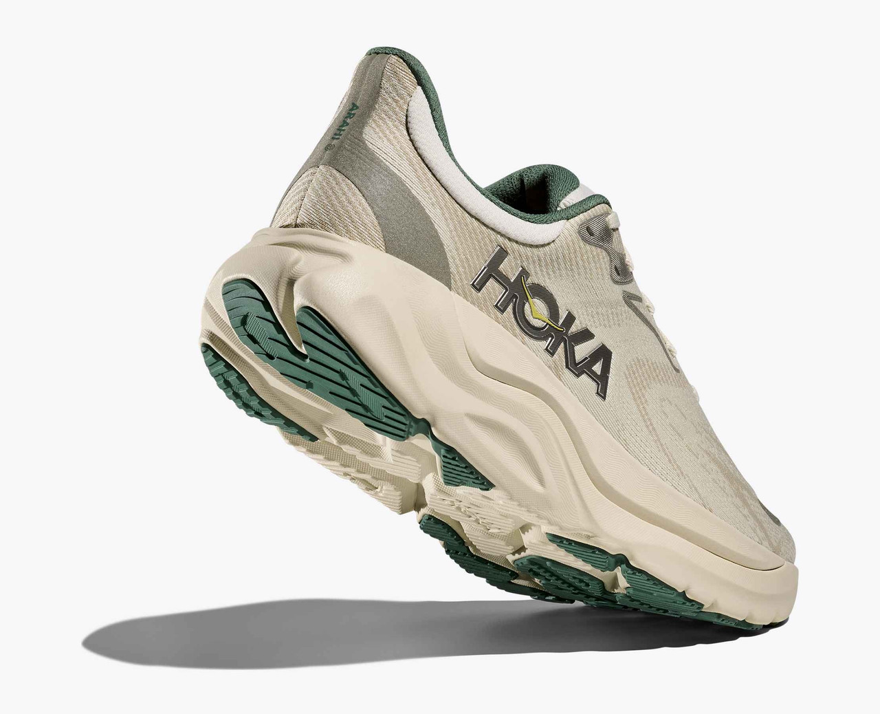 スパイク・シューズ HOKA M ARAHI 8 WIDE/2E 27.0 Men's Arahi 8 Running Shoe - Black/White - Wide (2E