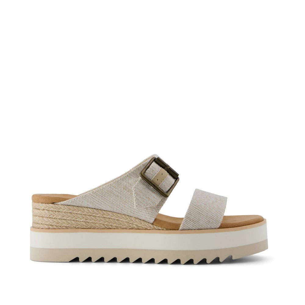 DIANA トゥクローズミュール　G42207 TOMS Women's Diana Mule Buckle Wedge Sandals | TYLER'S