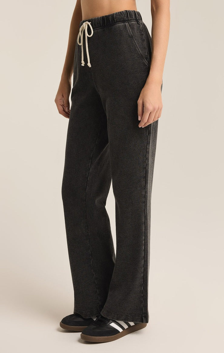 Z Supply Women's Hunter Knit Denim Pants | TYLER'S