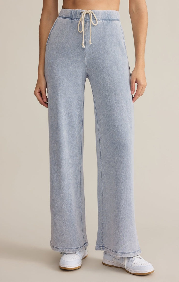 Z Supply Women's Hunter Knit Denim Pants | TYLER'S