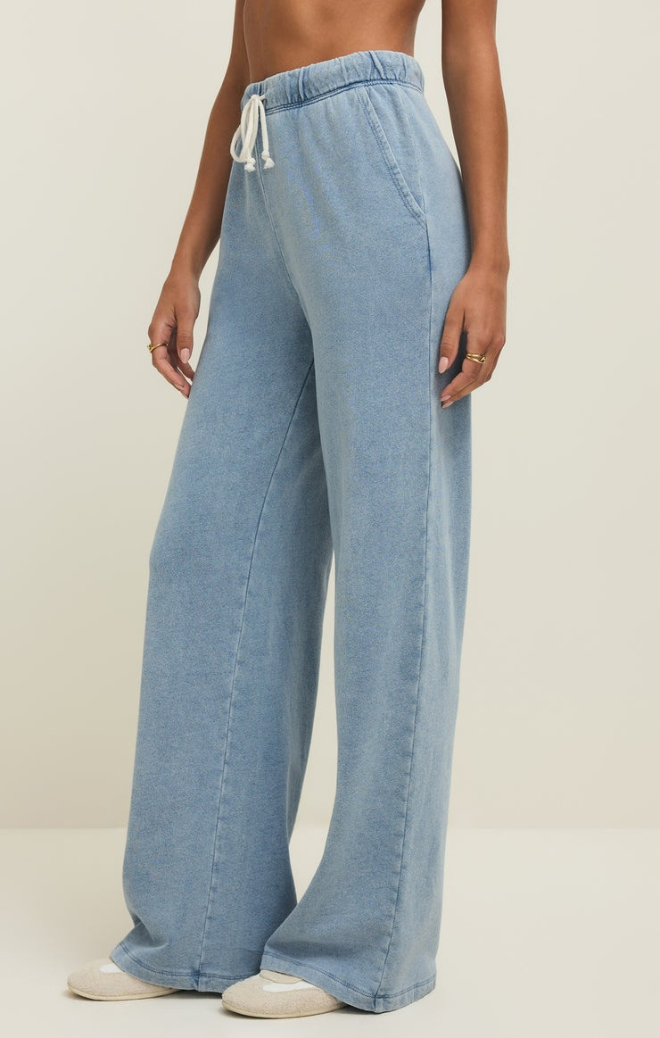 Z Supply Women's Hunter Knit Denim Pants | TYLER'S