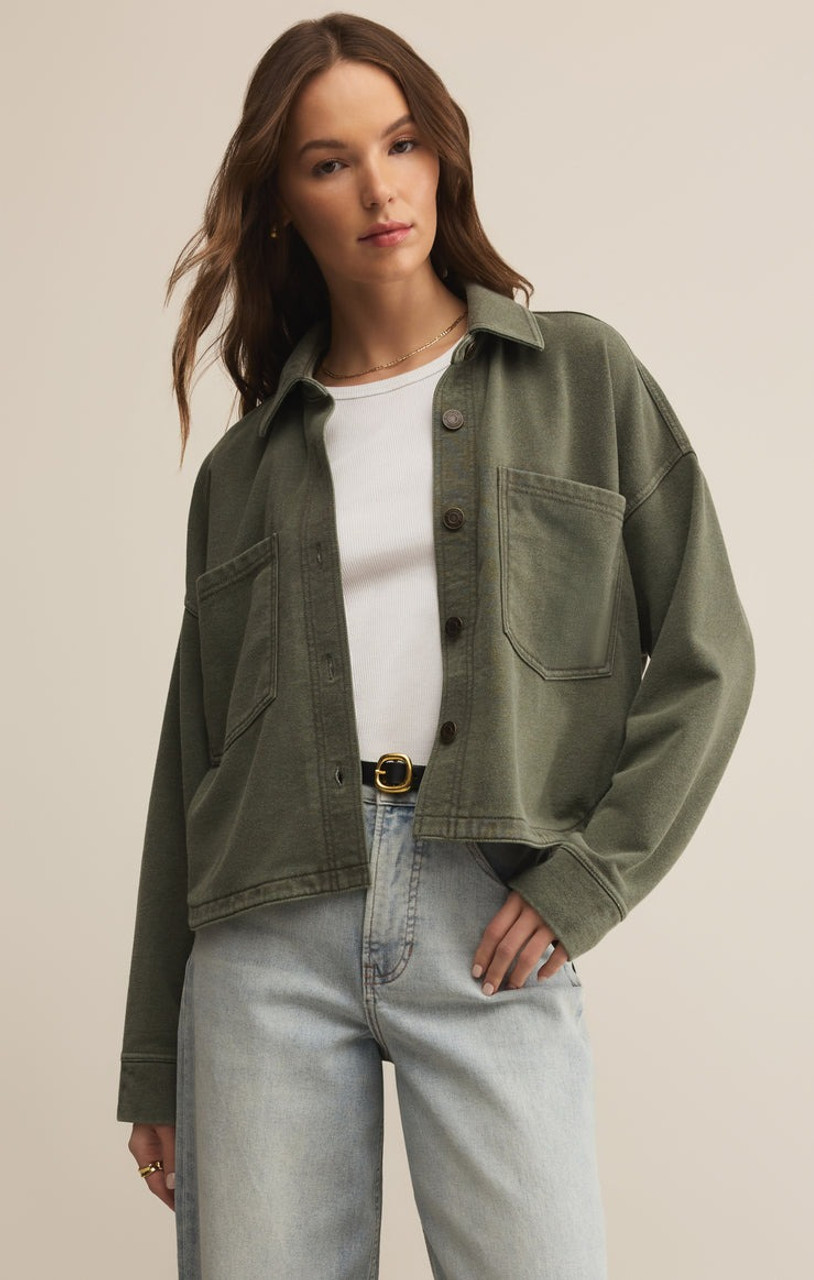 Z Supply Women's All Day Cropped Knit Jacket | TYLER'S