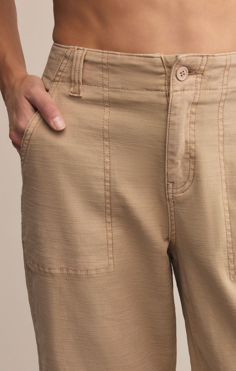 Z Supply Women's Olive Twill Pants | TYLER'S