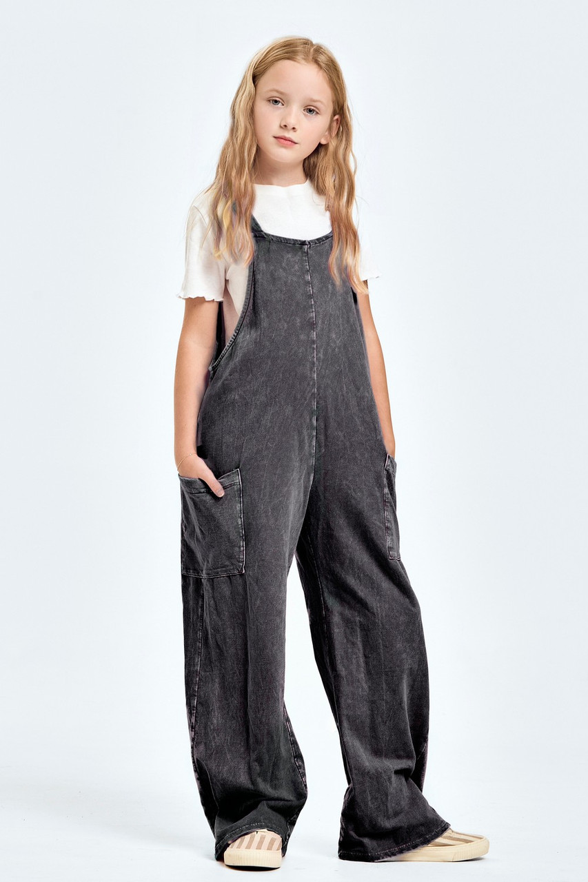 Good Girl Girls' Wide Leg Overalls | TYLER'S