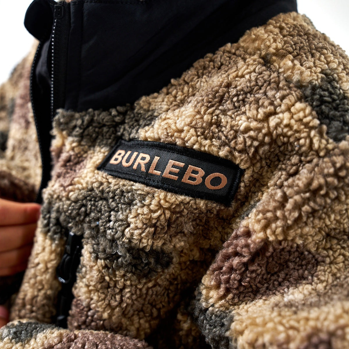 Burlebo Boys' Camo Sherpa Jacket | TYLER'S