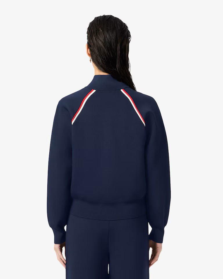 Lacoste Women's Double Zip Sweater Jacket | TYLER'S