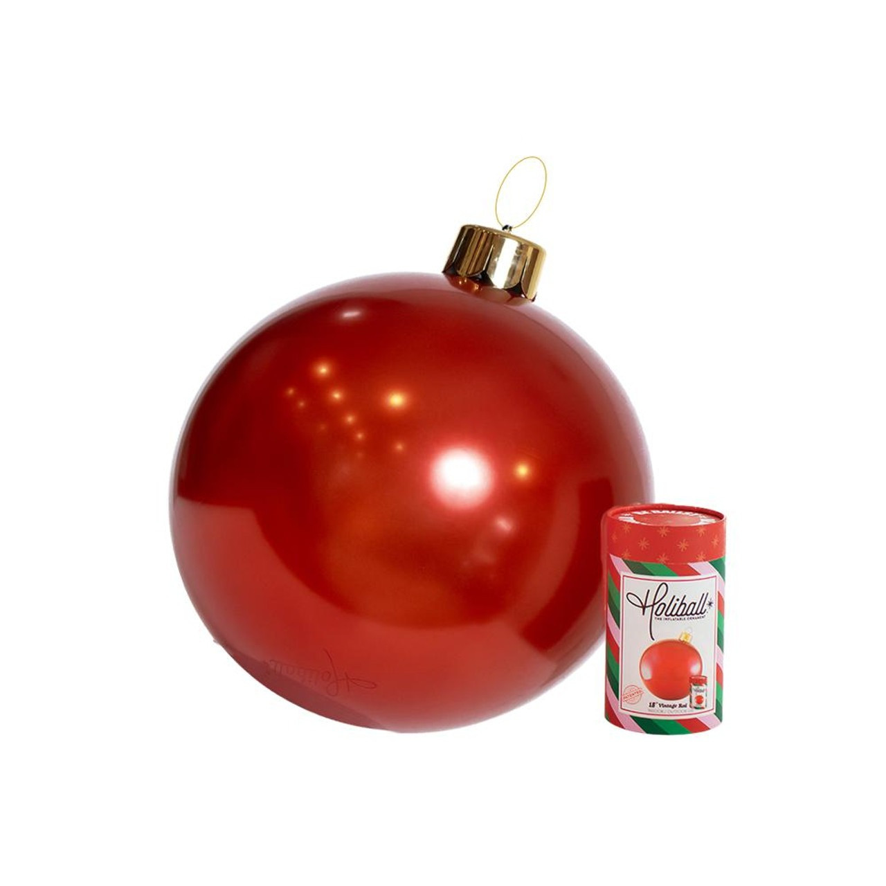 Holiball 18" The Inflatable Christmas Ornament