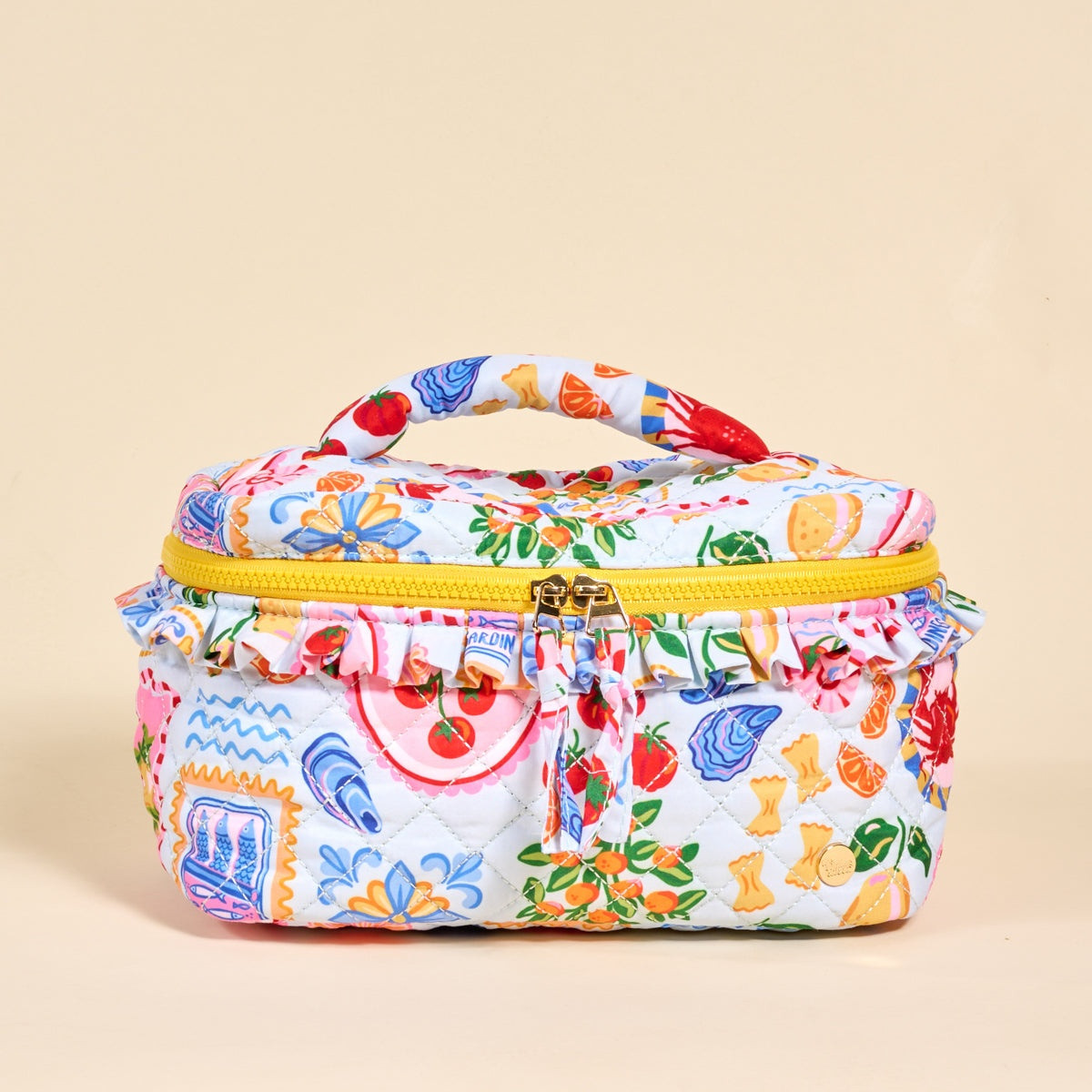 The Darling Effect Glam & Go Quilted Cosmetic Bag - Thumbnail 2