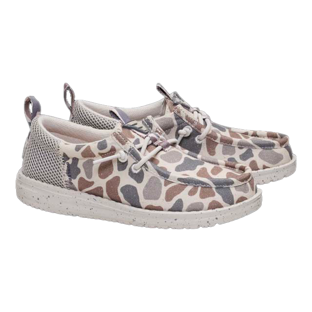 HeyDude Kids' Wally Funk Deer Camo | TYLER'S