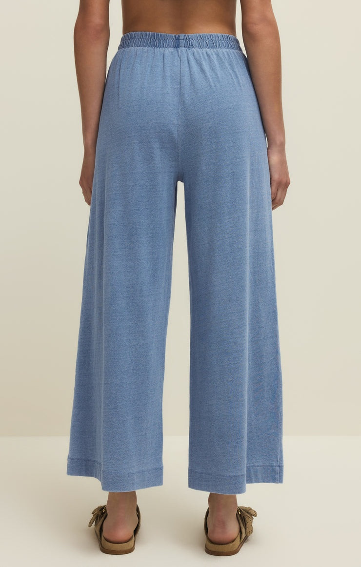 Z Supply Women's Scout Jersey Denim Wide Leg | TYLER'S