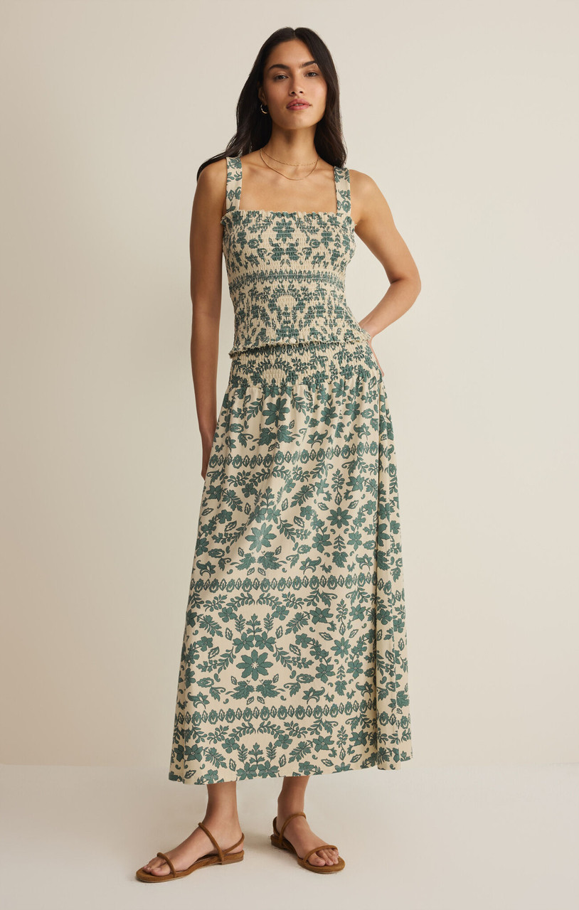 Z Supply Women's Leya Tera Smocked Top | TYLER'S