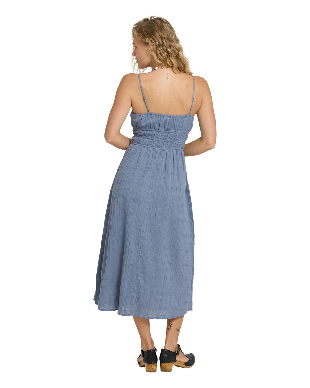 ruched dress womens Wine Red A-Line Slip Midi Kiki De Montparnasse Ruched detailing for added Inspire Chic Women's Dress Color:Red(As Picture)