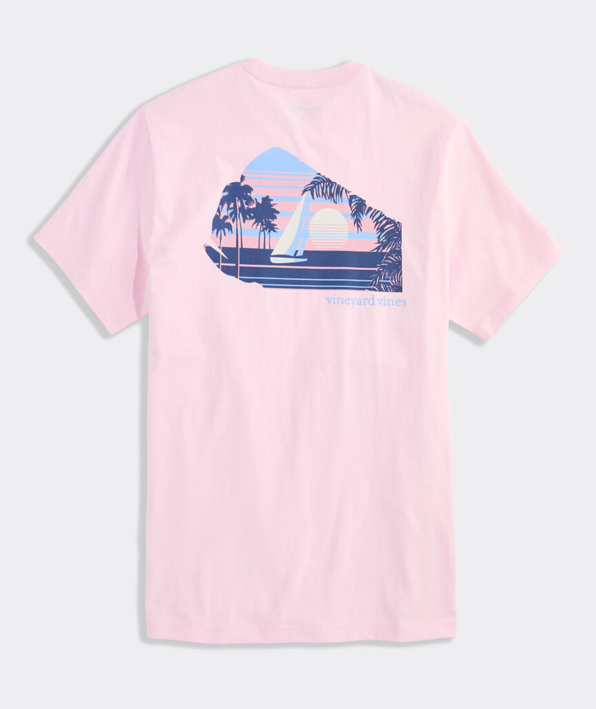 Vineyard Vines Mahi Sunset Pocket Tee | TYLER'S