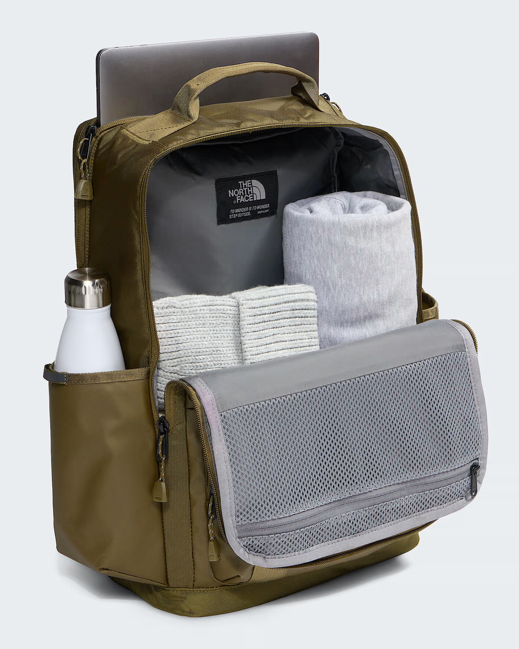 north face backpack british khaki The Base Camp Voyager 42L Duffel Half-Moon Outfitters specific FlexVent suspension system The North Face Jester Everyday