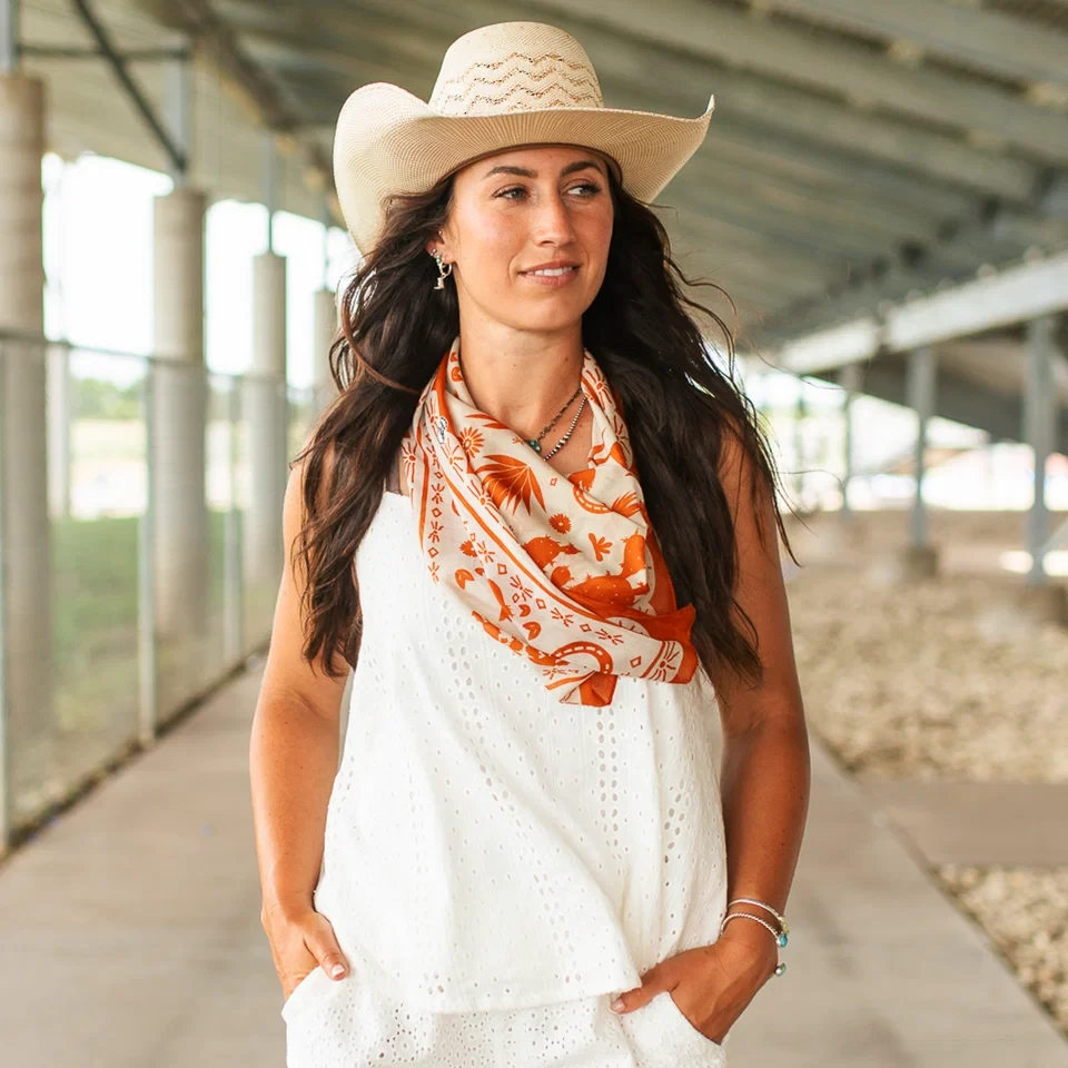 Fringe Scarves Game Day Doily Bandana | TYLER'S