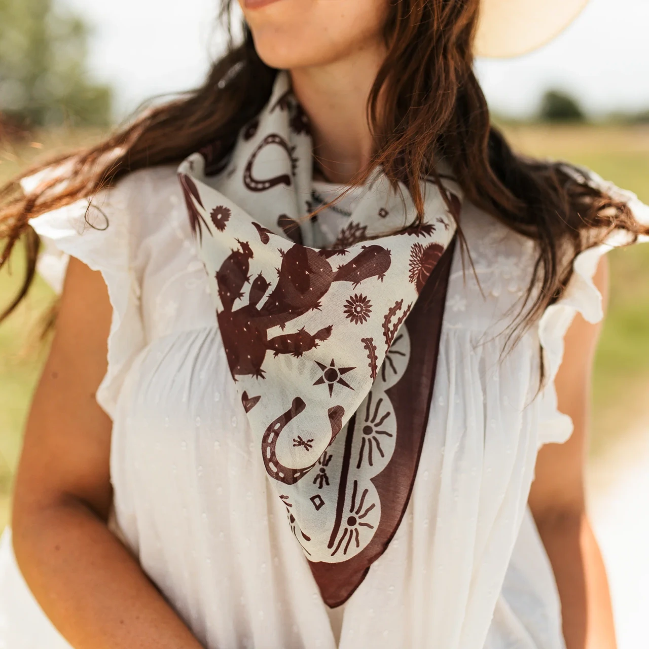Fringe Scarves Game Day Doily Bandana | TYLER'S