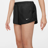 Nike Girls' Dri-FIT Tempo Running Shorts in Black