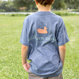 Southern Marsh Kids' Heather Authentic Tee