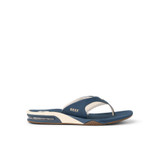Reef Men's Fanning Sandals Navy/Oat top view