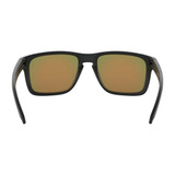 Oakley Men's Holbrook XL sunglasses in matte black with Prizm Ruby lenses