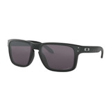 Oakley Men's Holbrook sunglasses in matte black with Prizm grey lenses