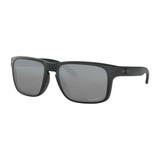 Oakley Men's Holbrook sunglasses in matte black with Prizm black polarized lenses.