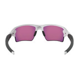 Men's Polish White/ Prizm BB Outfield Flak 2.0 XL Glasses