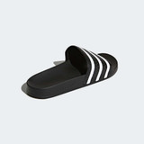 Men's Black/White adidas Adilette Slides